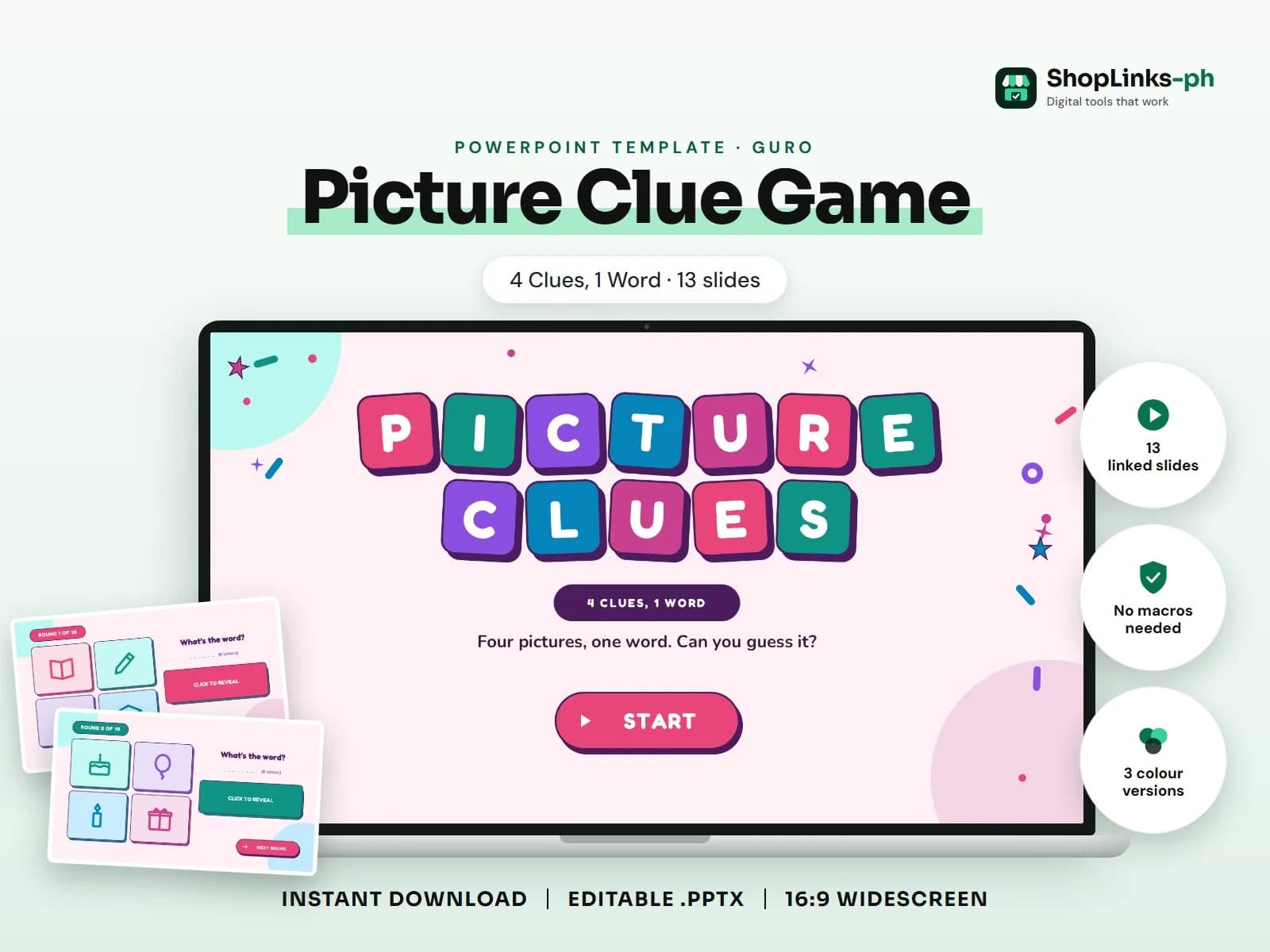 4 Clues, 1 Word