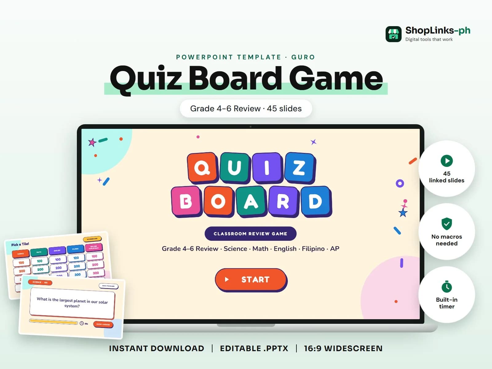 Grade 4-6 Review