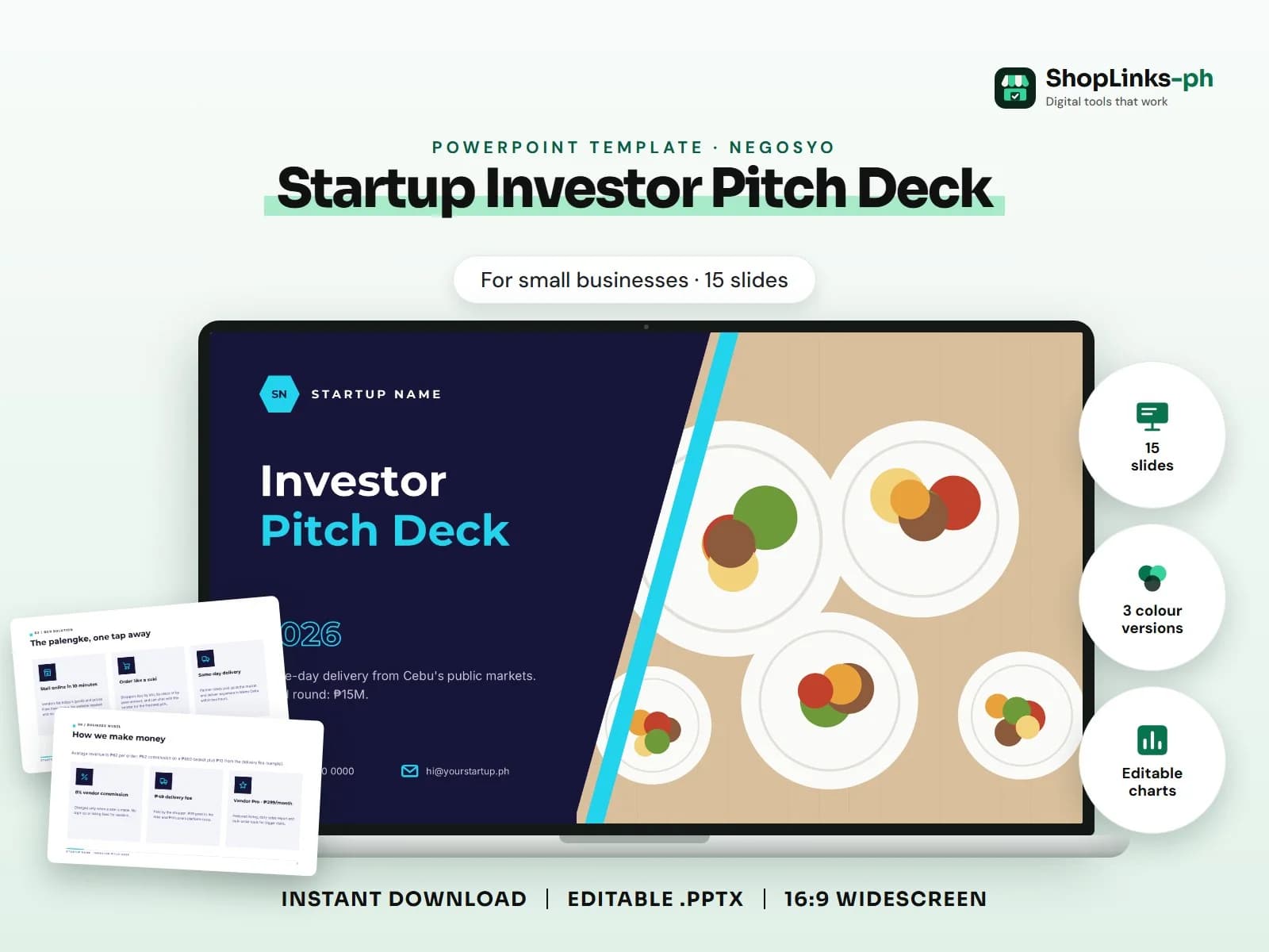Startup Investor Pitch Deck