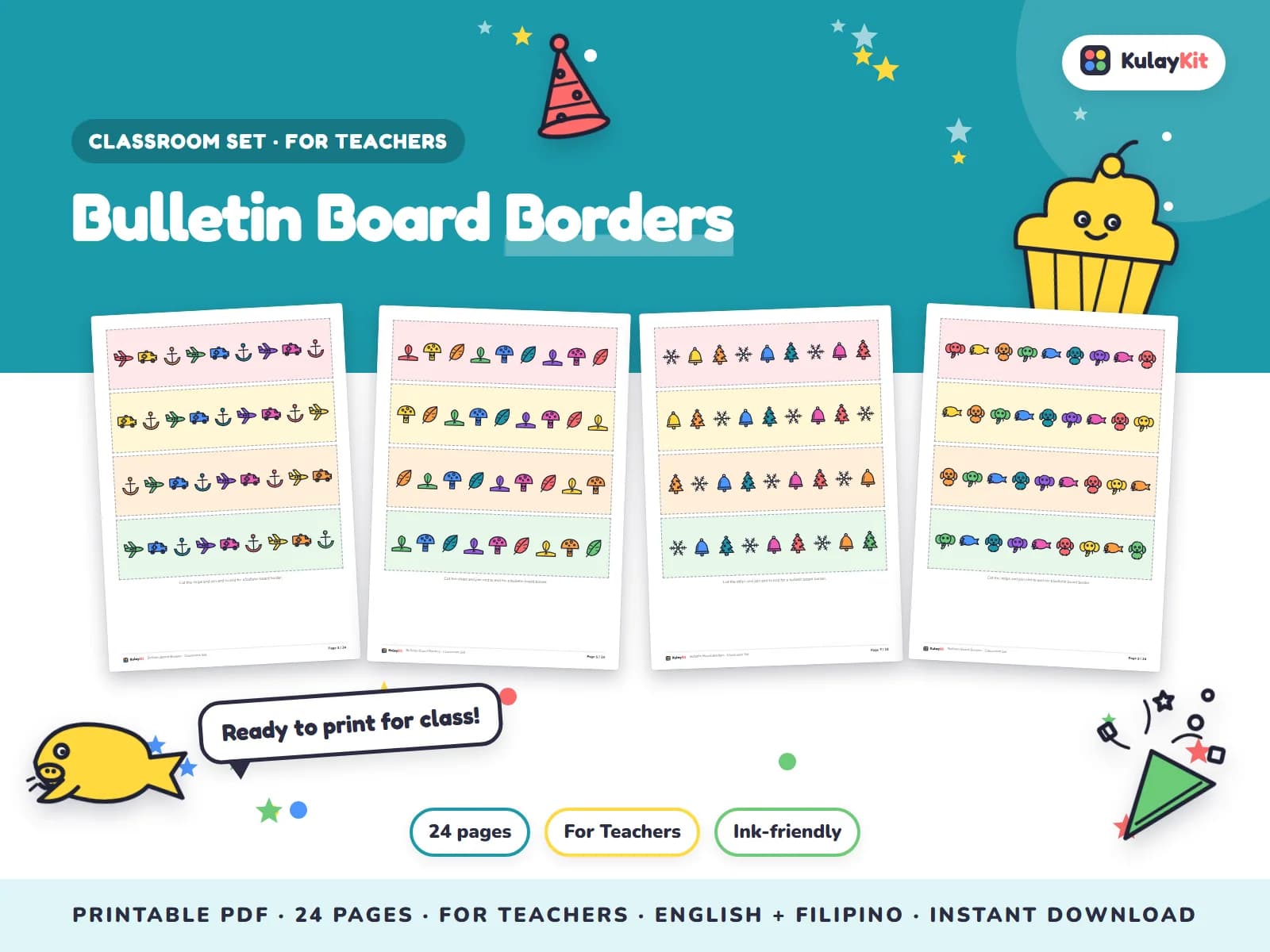 Ready-to-print classroom tools for teachers.