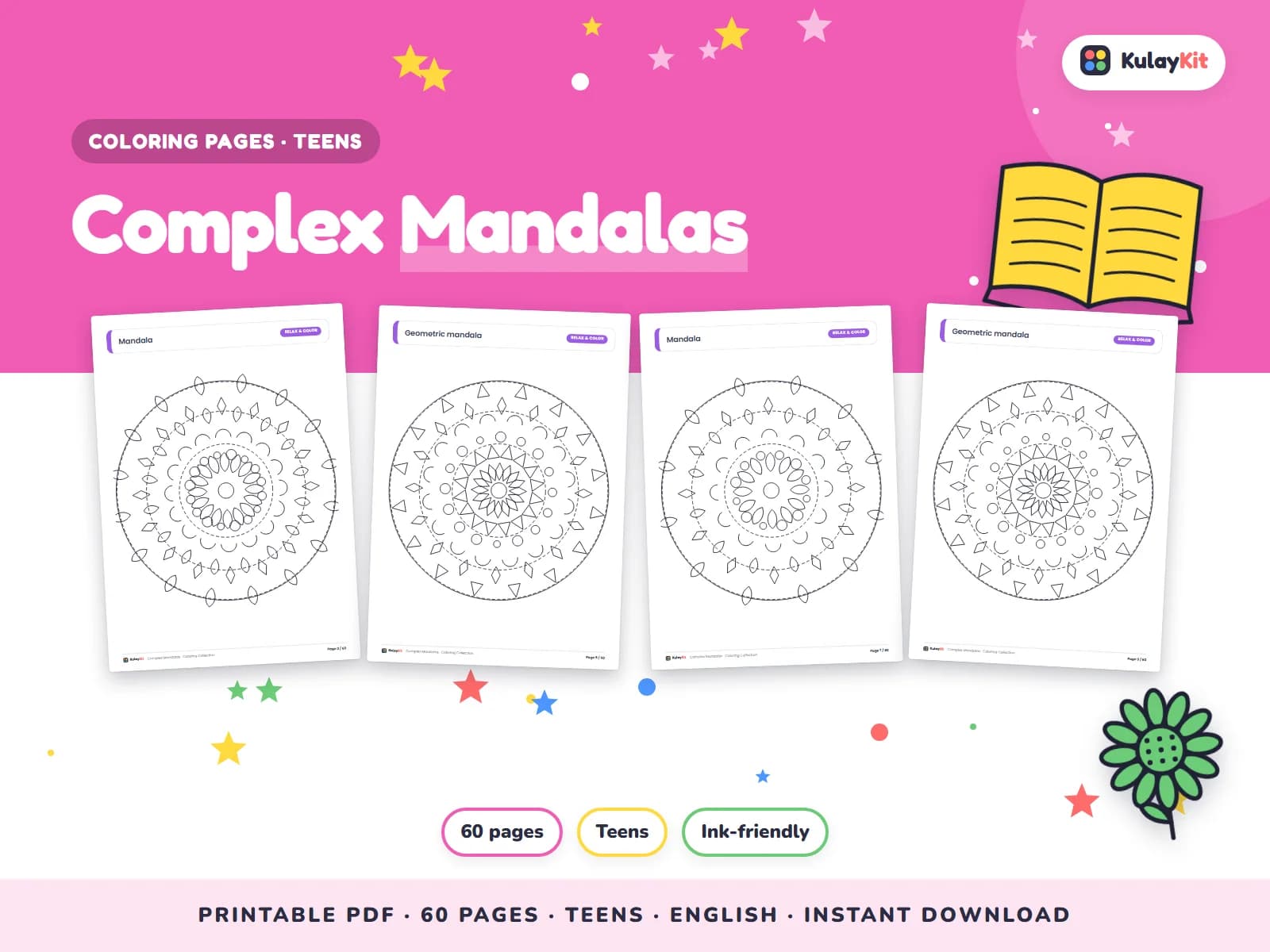 Colorful, modern coloring pages drawn for Filipino kids.