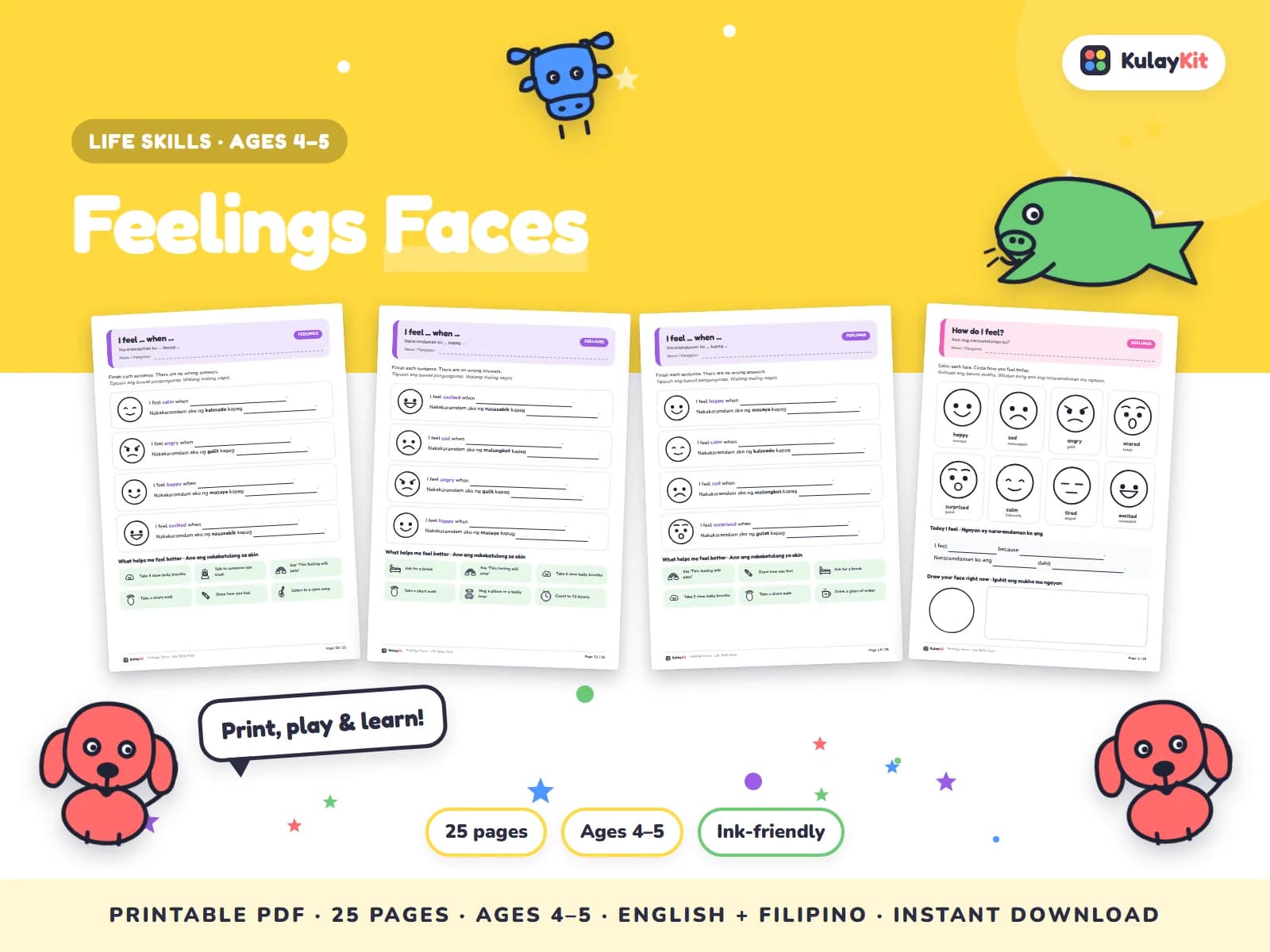 Charts, trackers, and values pages for growing kids.