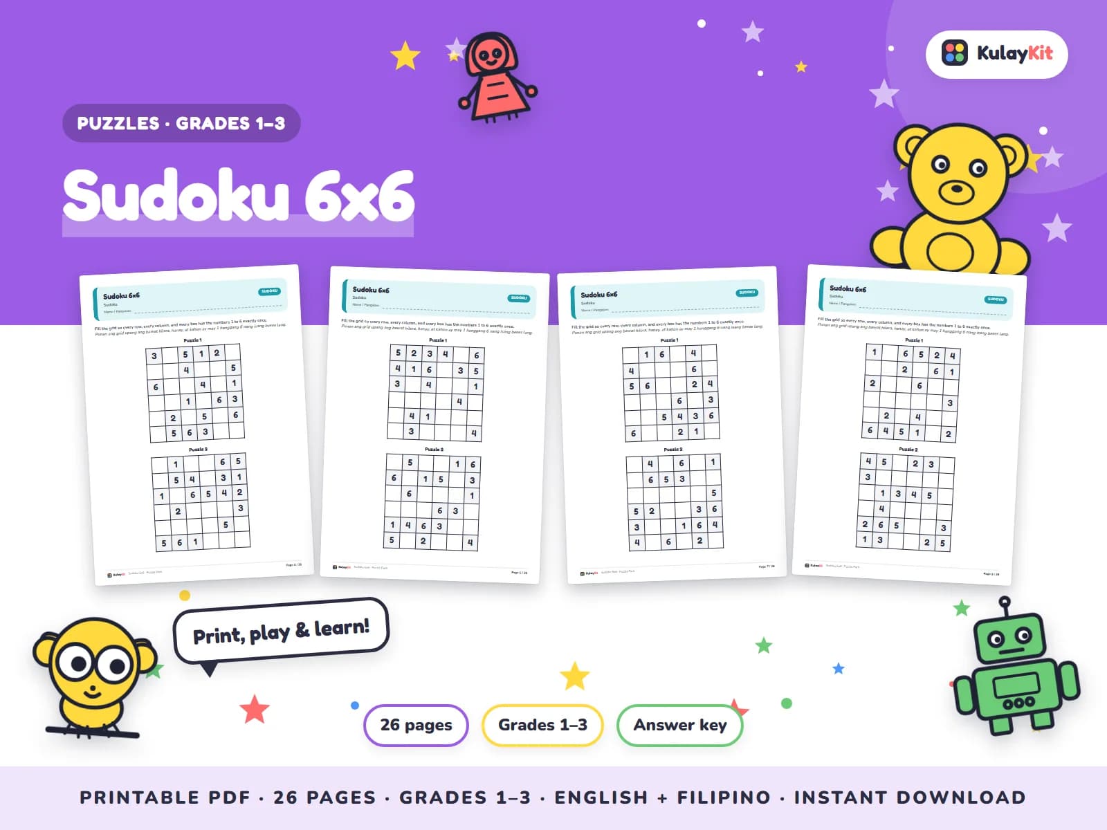 Brain games that make thinking fun.