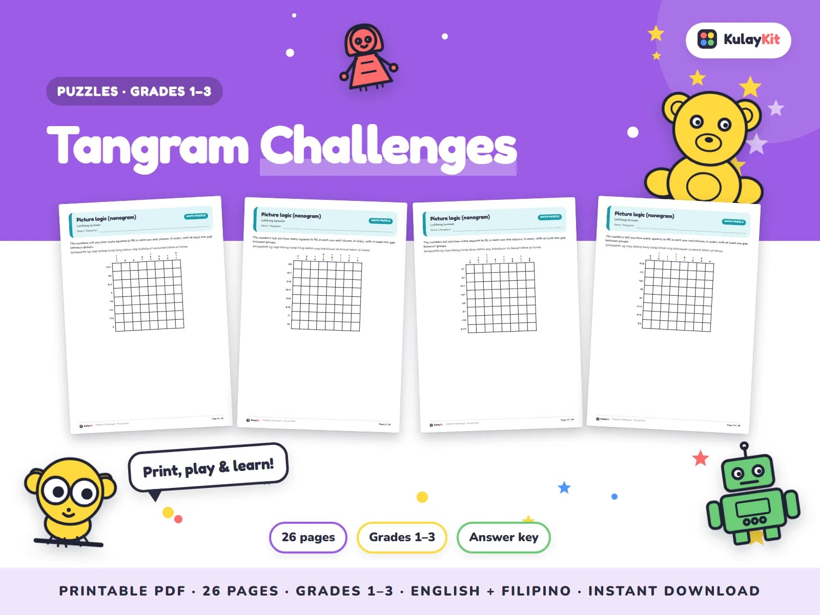 Brain games that make thinking fun.