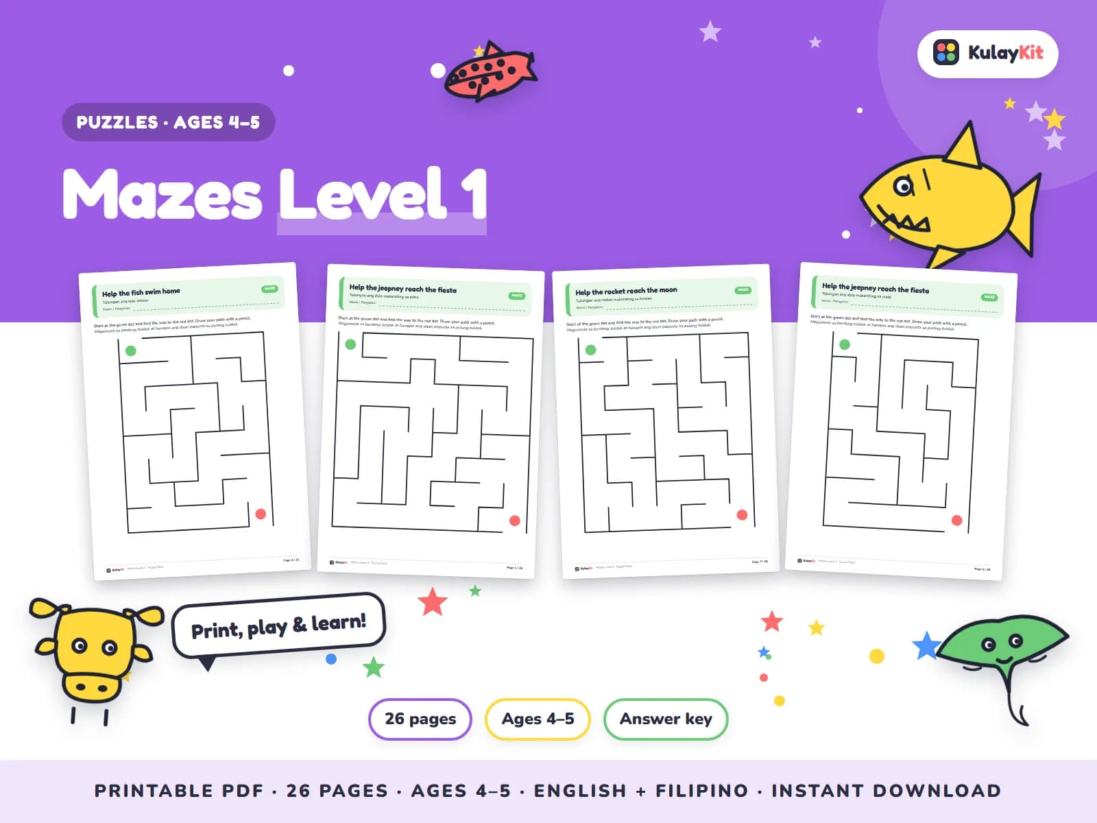 Brain games that make thinking fun.
