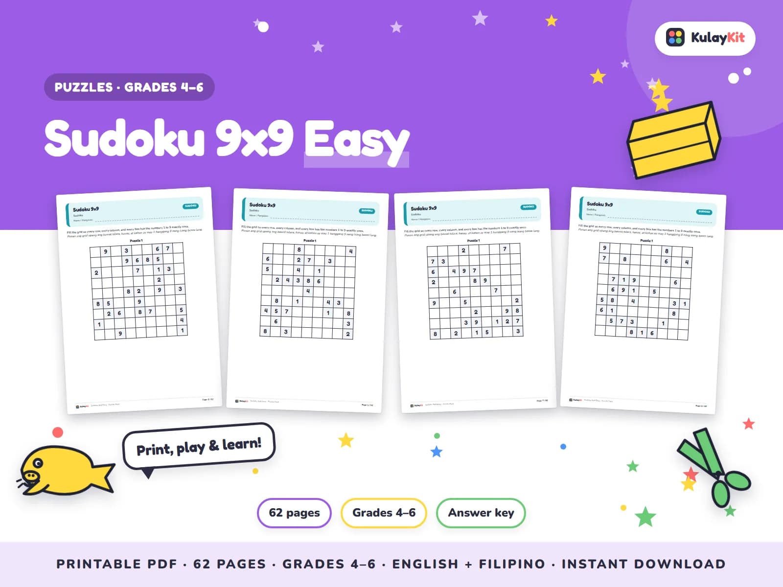 Brain games that make thinking fun.