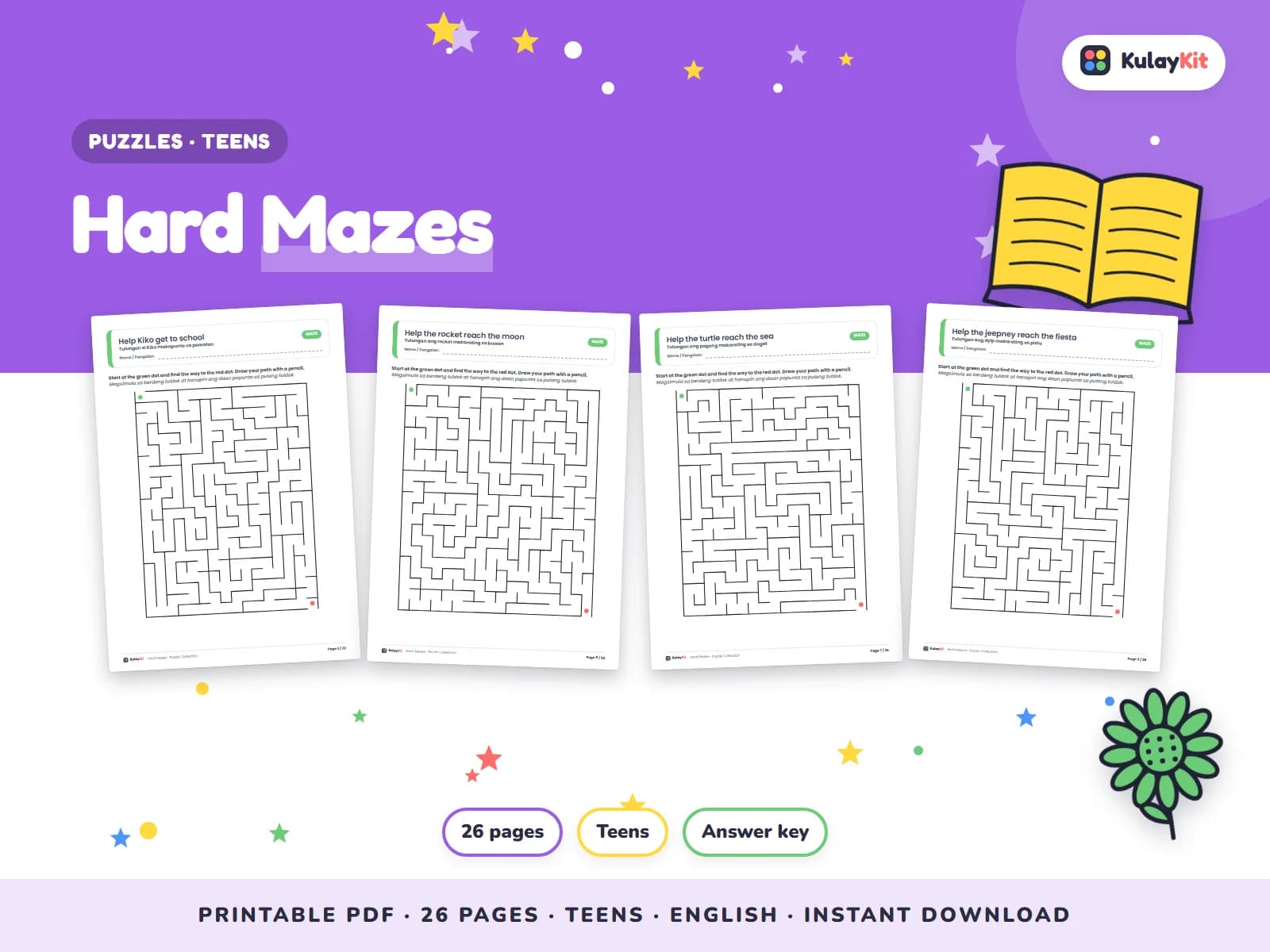 Brain games that make thinking fun.
