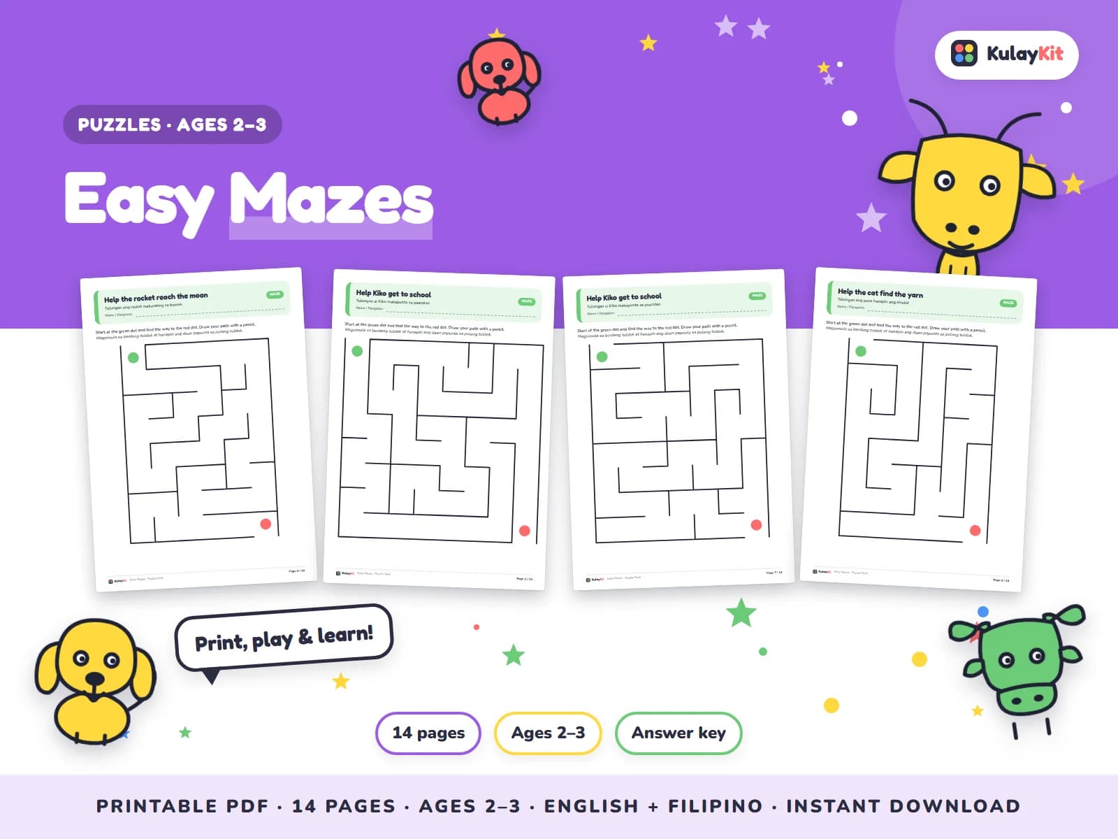 Brain games that make thinking fun.