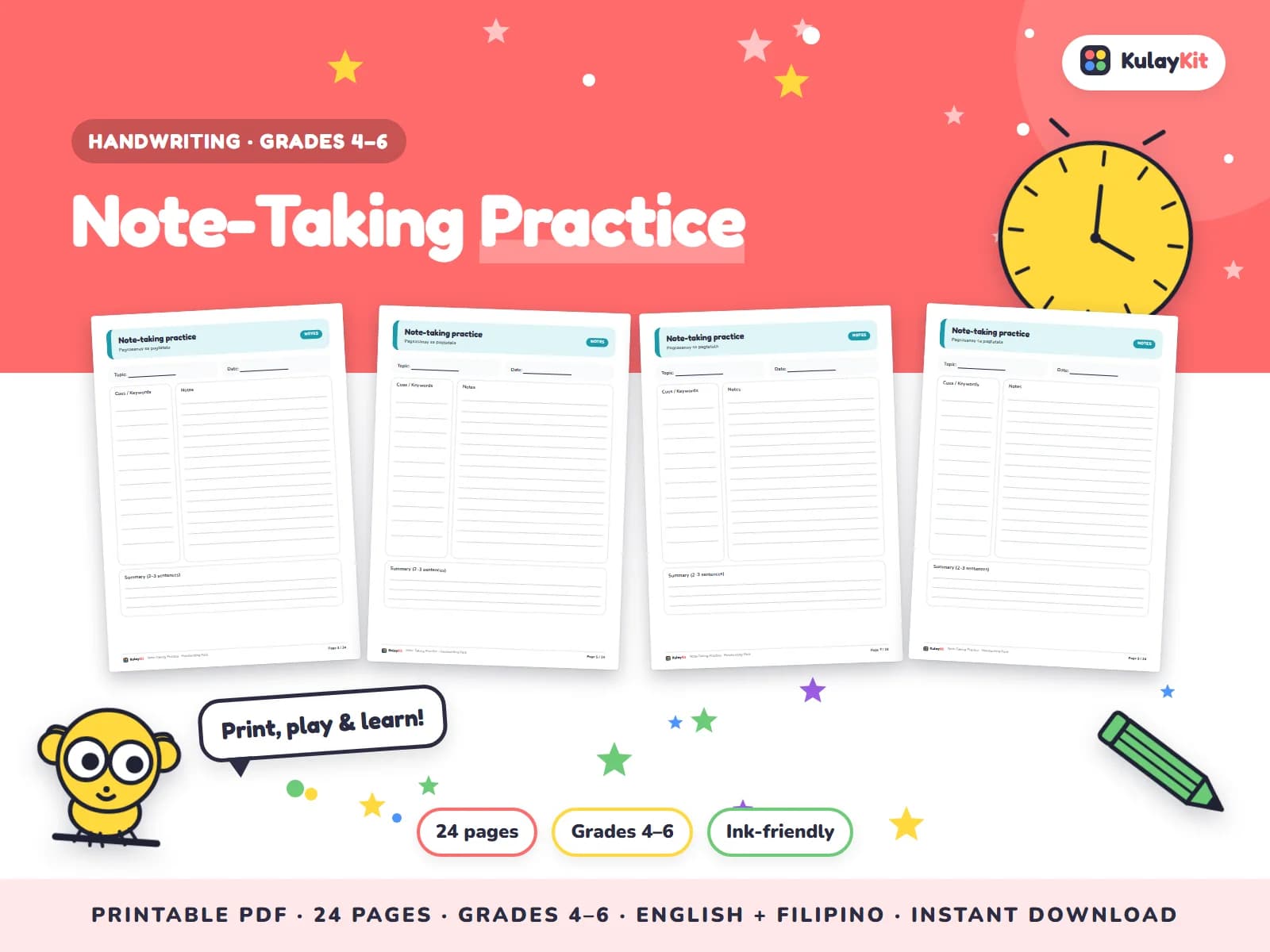 Tracing and handwriting practice that builds confident, neat writing.