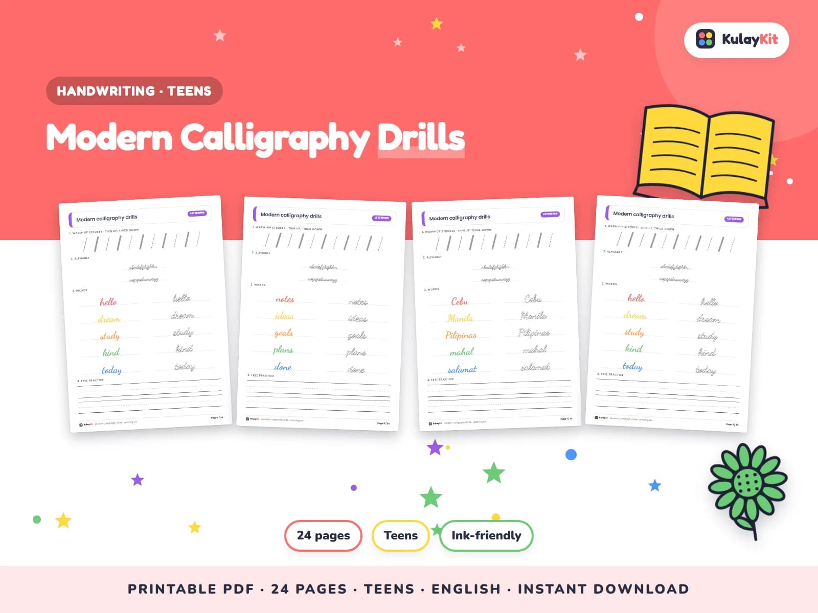 Tracing and handwriting practice that builds confident, neat writing.