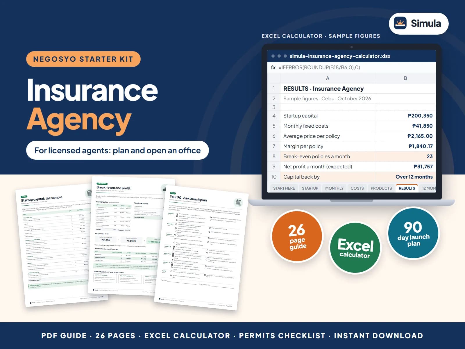 For licensed agents: plan and open an office