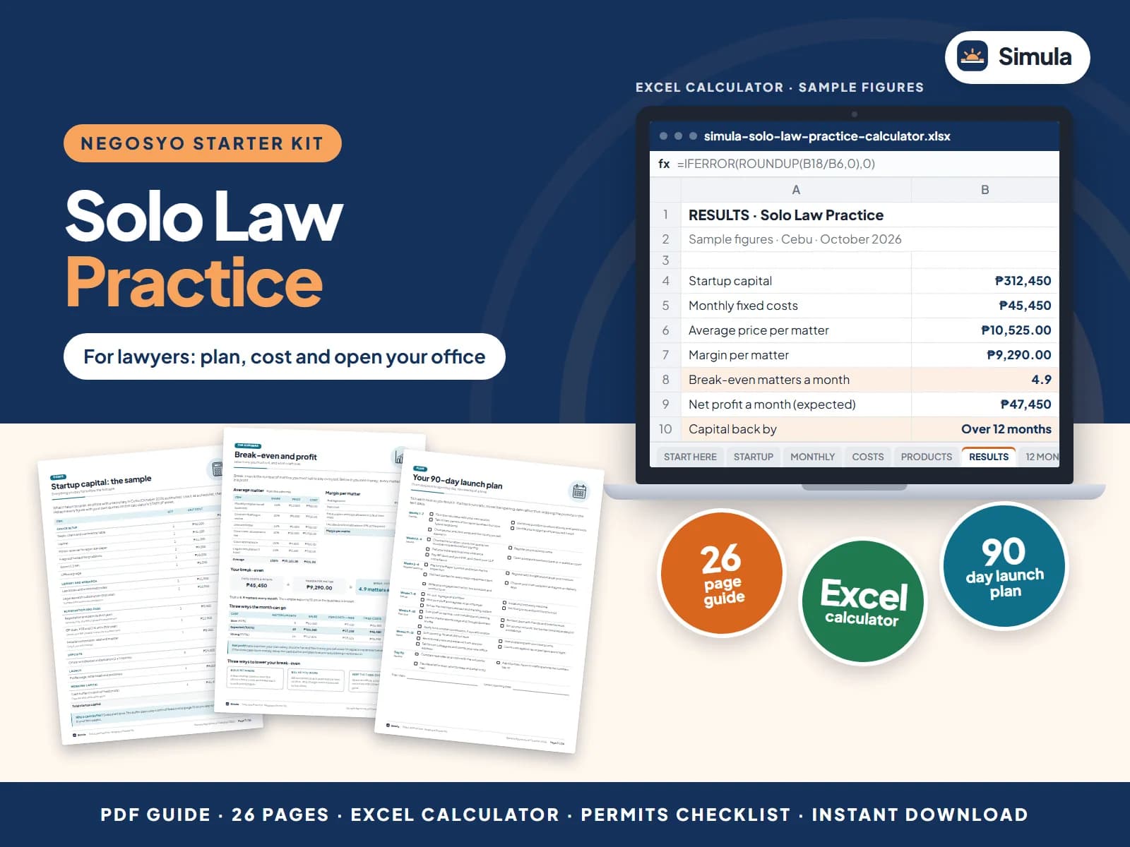For lawyers: plan, cost and open your office
