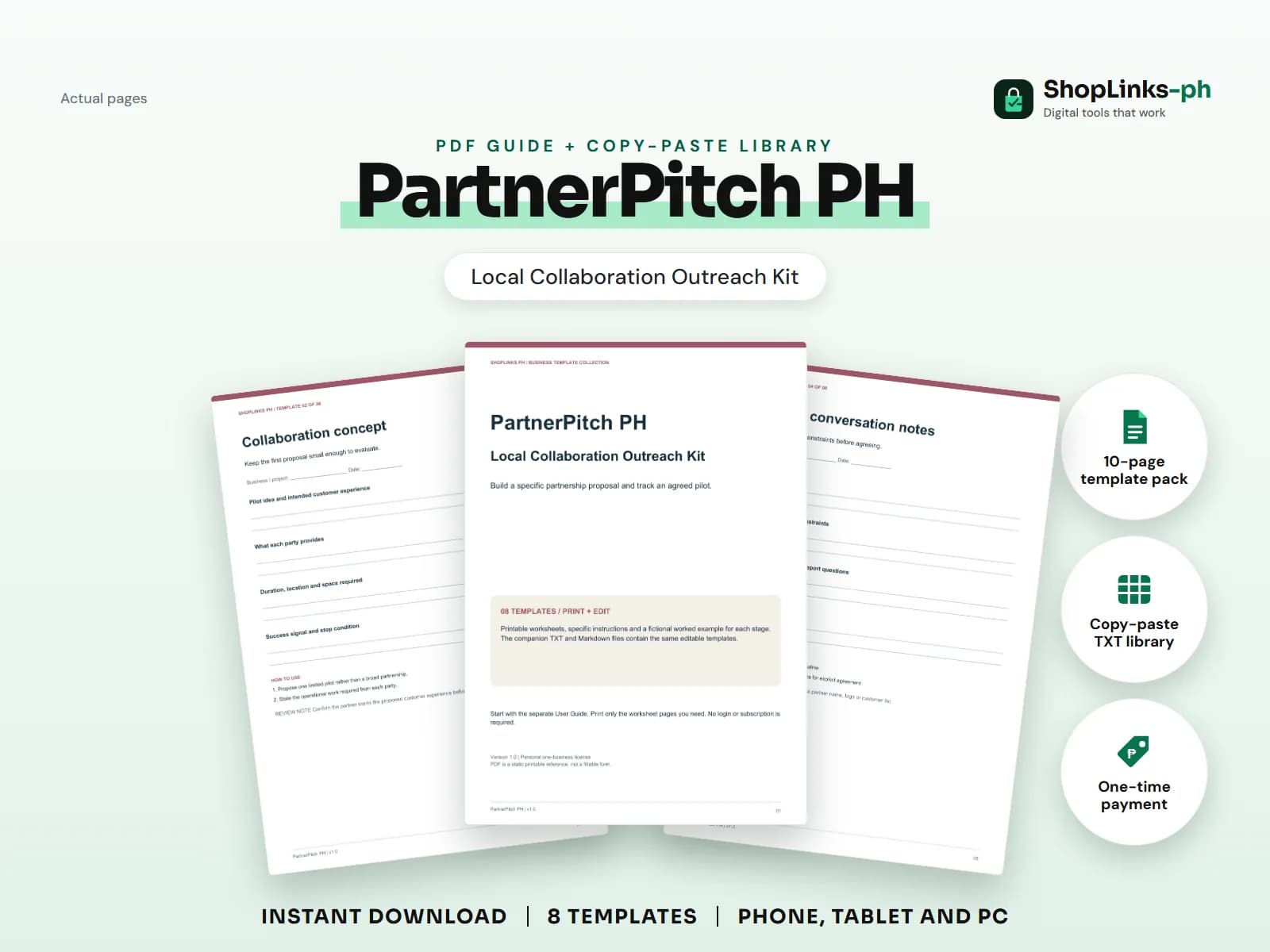 Build a specific partnership proposal and track an agreed pilot.